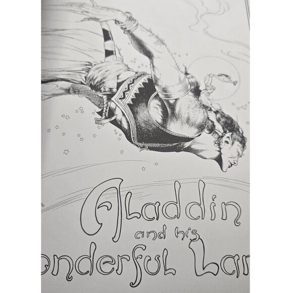 Charles Vess & Michael Kaluta Coloring Book - Picture 6 of 12